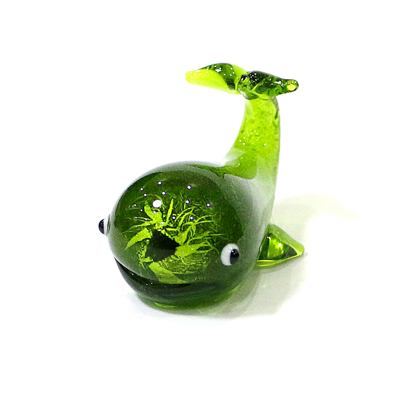 Murano Glass Whale Miniature F - Marine Aquarium ulasan dan harga