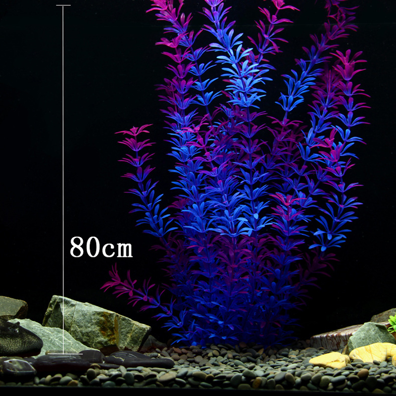 100cm Tropical Plants Large Ar - Marine Aquarium ulasan dan harga