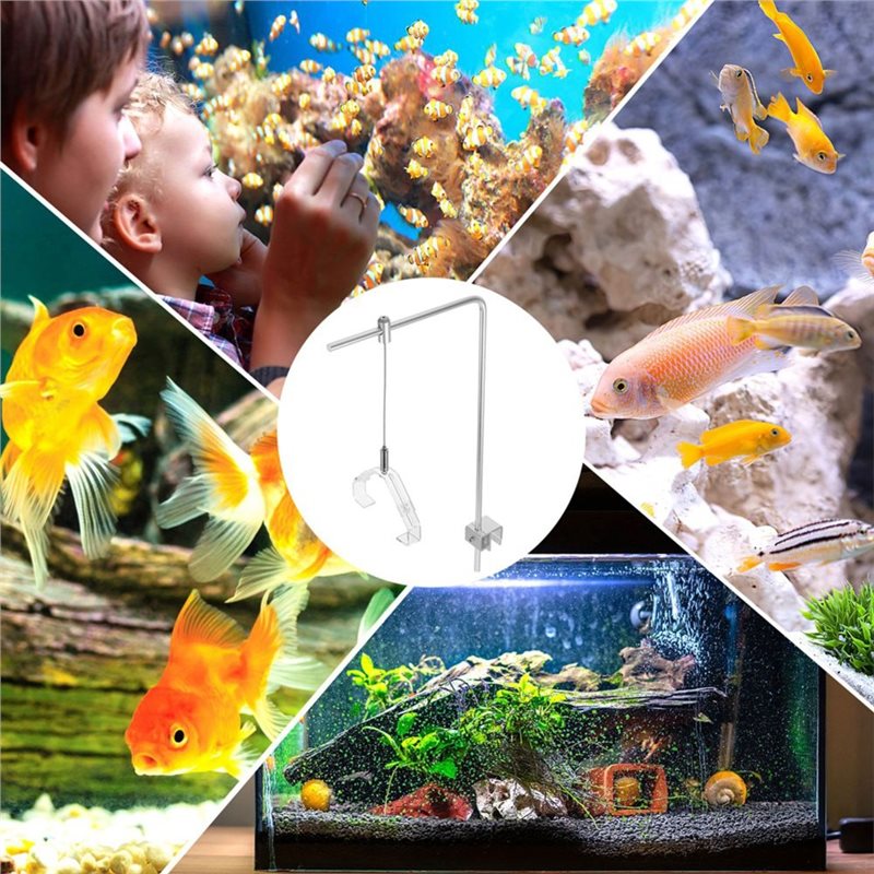 AB41-2Pcs Fish Tank Light Rack - Saltwater Tank ulasan dan harga