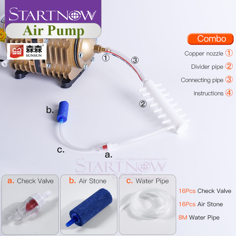 220V 185W 150L/min Electric Ma - Reef Tank Filter ulasan dan harga