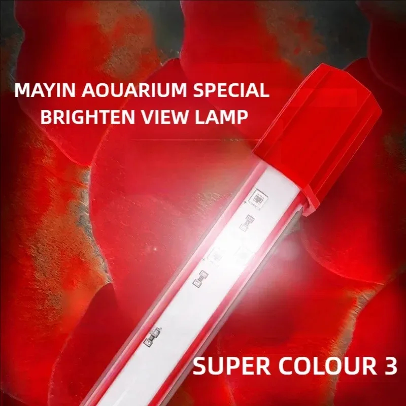 Mayin Red Arowana Light Aquari - Aquarium Marine Lights ulasan dan harga