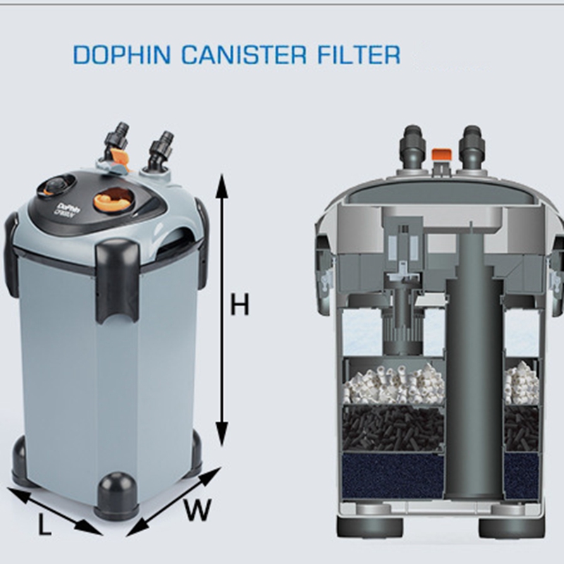 Dophin CF Series Aquarium Filt - Reef Tank Filter ulasan dan harga