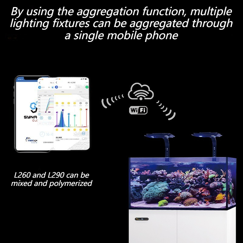 LED Seawater Light Smart Tempe - Reef Lighting ulasan dan harga